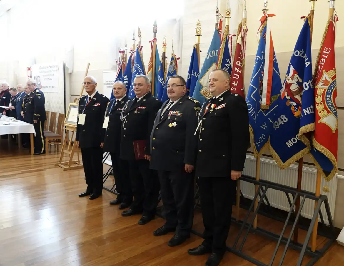 V Zjazd Oddziału Powiatowego Związku OSP w Nowym Sączu. Wybierano władze