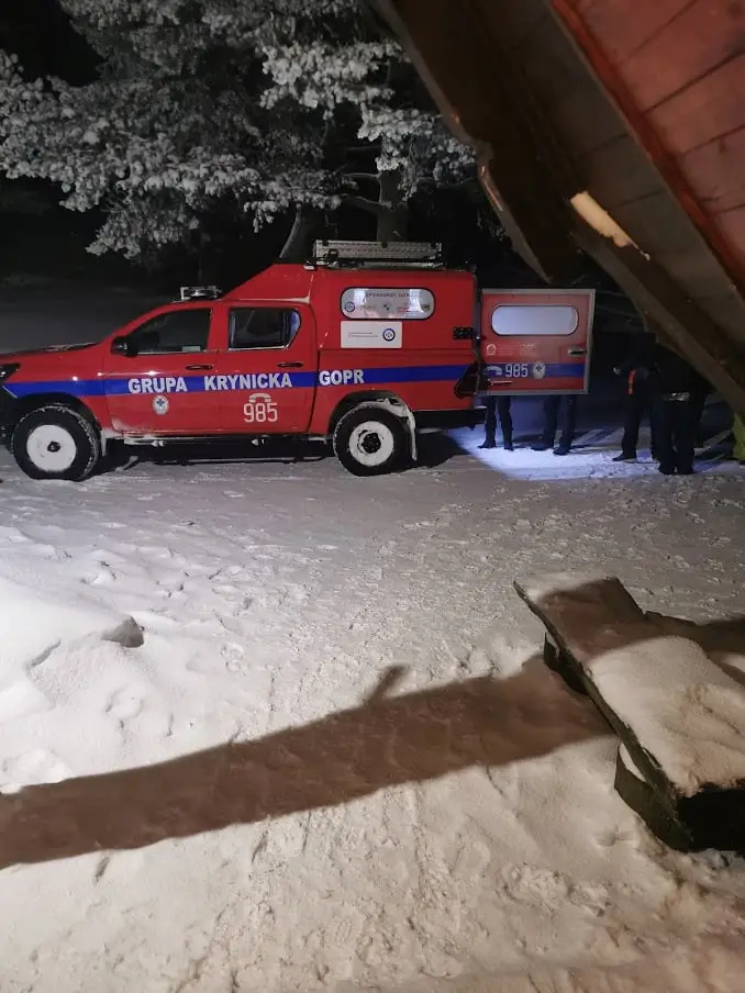 Wypadek podczas kuligu w rejonie Bacówki nad Wierchomlą