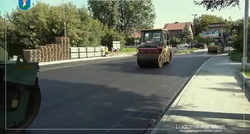 Dobiegają końca prace przy remoncie ul. 29 Listopada w Nowym Sączu