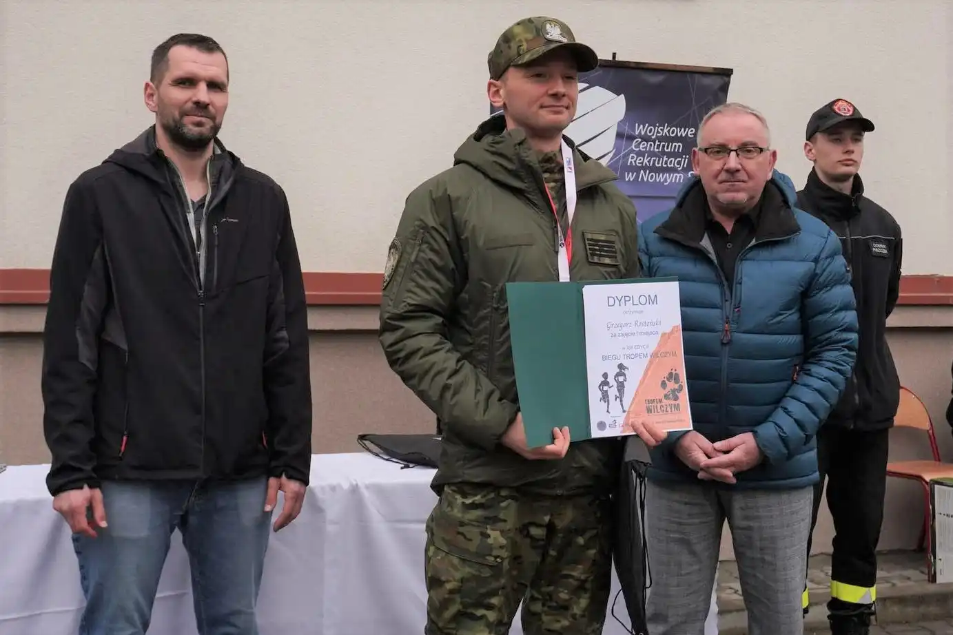 Bieg Tropem Wilczym w Marcinkowicach. Hołd Żołnierzom Wyklętym