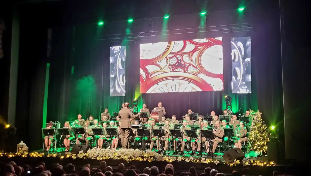 Orkiestra Straży Granicznej z muzycznym otwarciem roku w Limanowej