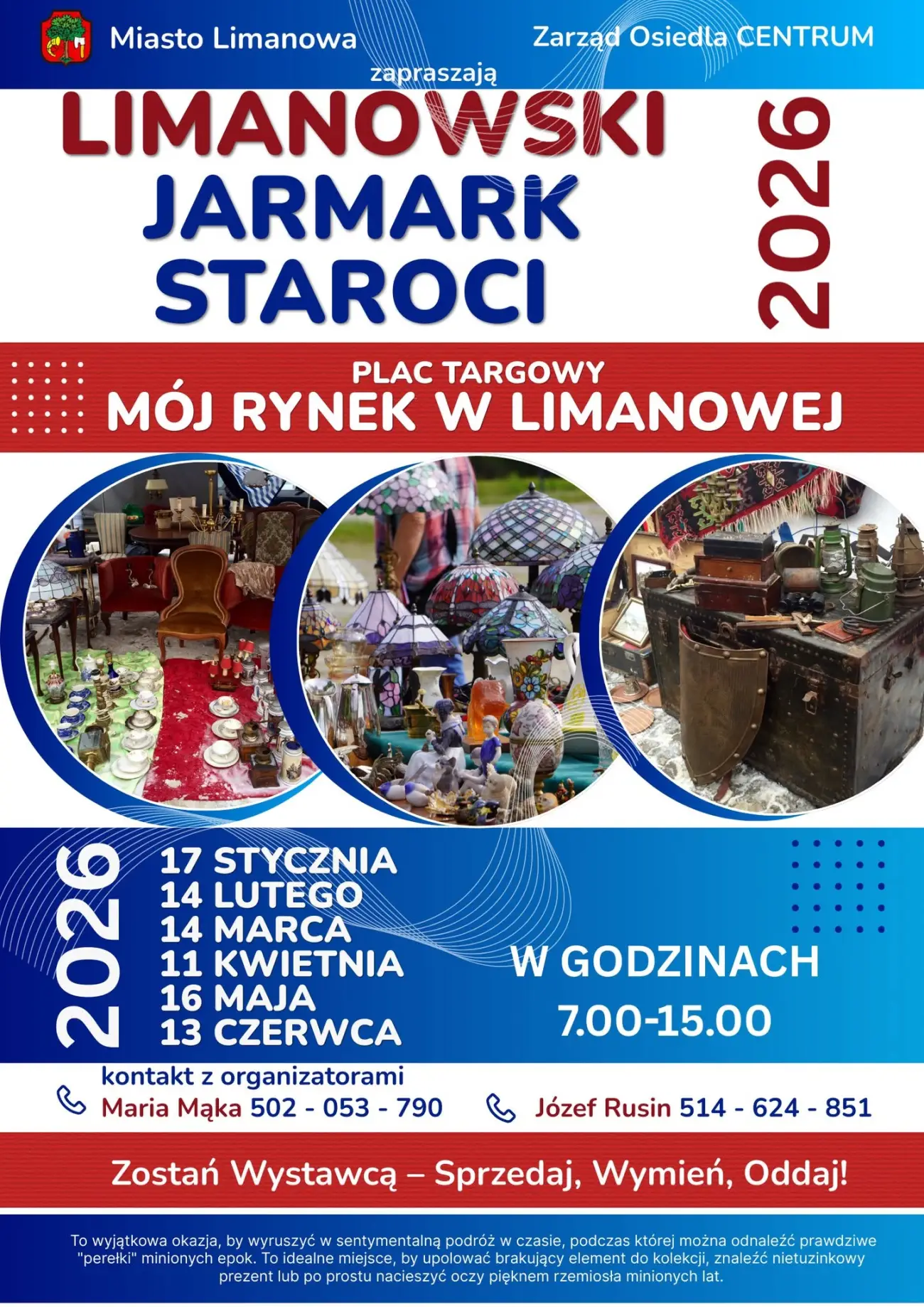 Antyki, monety i przedmioty z duszą. Limanowa zaprasza na Jarmark Staroci