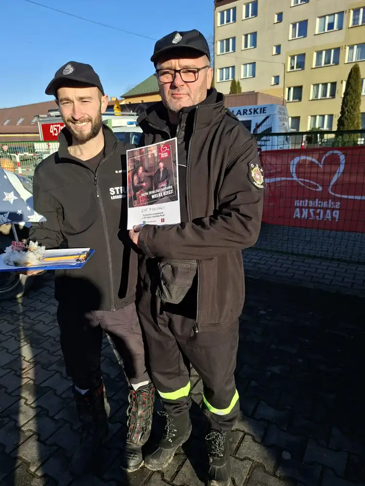 OSP Piekiełko w akcji Szlachetna Paczka. Solidarność i serce dla innych
