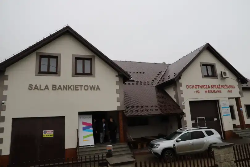 Zmodernizowana remiza OSP w Starej Wsi oficjalnie odebrana