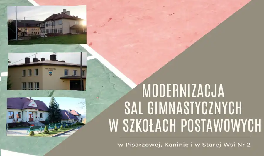 Gmina Limanowa otrzymała ponad 300 tys. zł dofinansowania na modernizację sal gimnastycznych