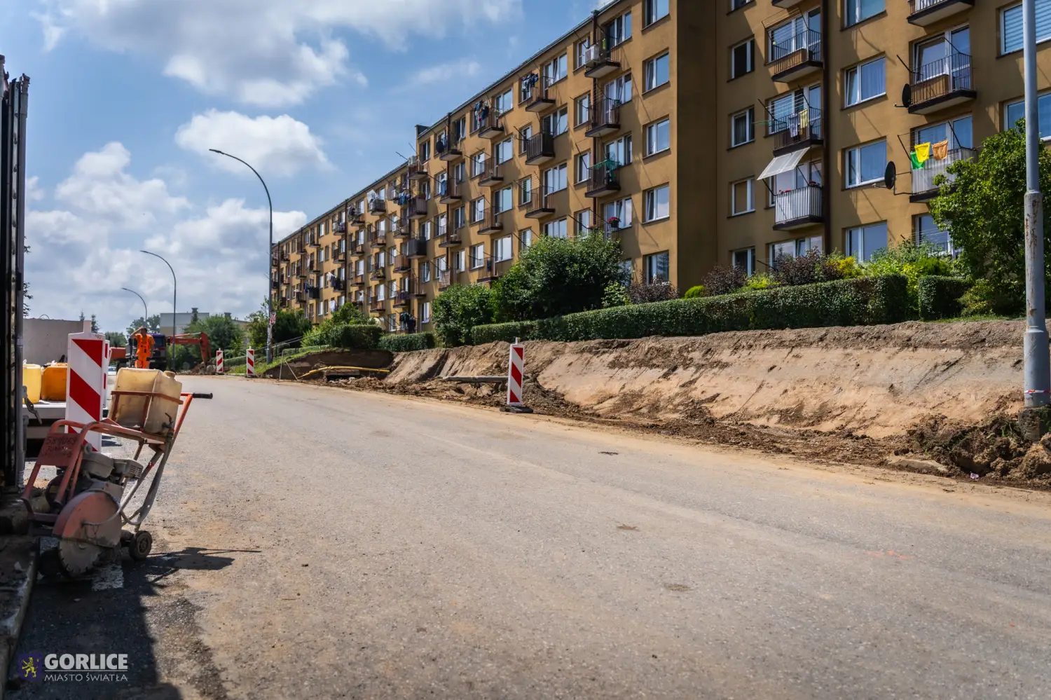 Ruszyła przebudowa przy MZS nr 6 w Gorlicach. Są utrudnienia dla kierowców