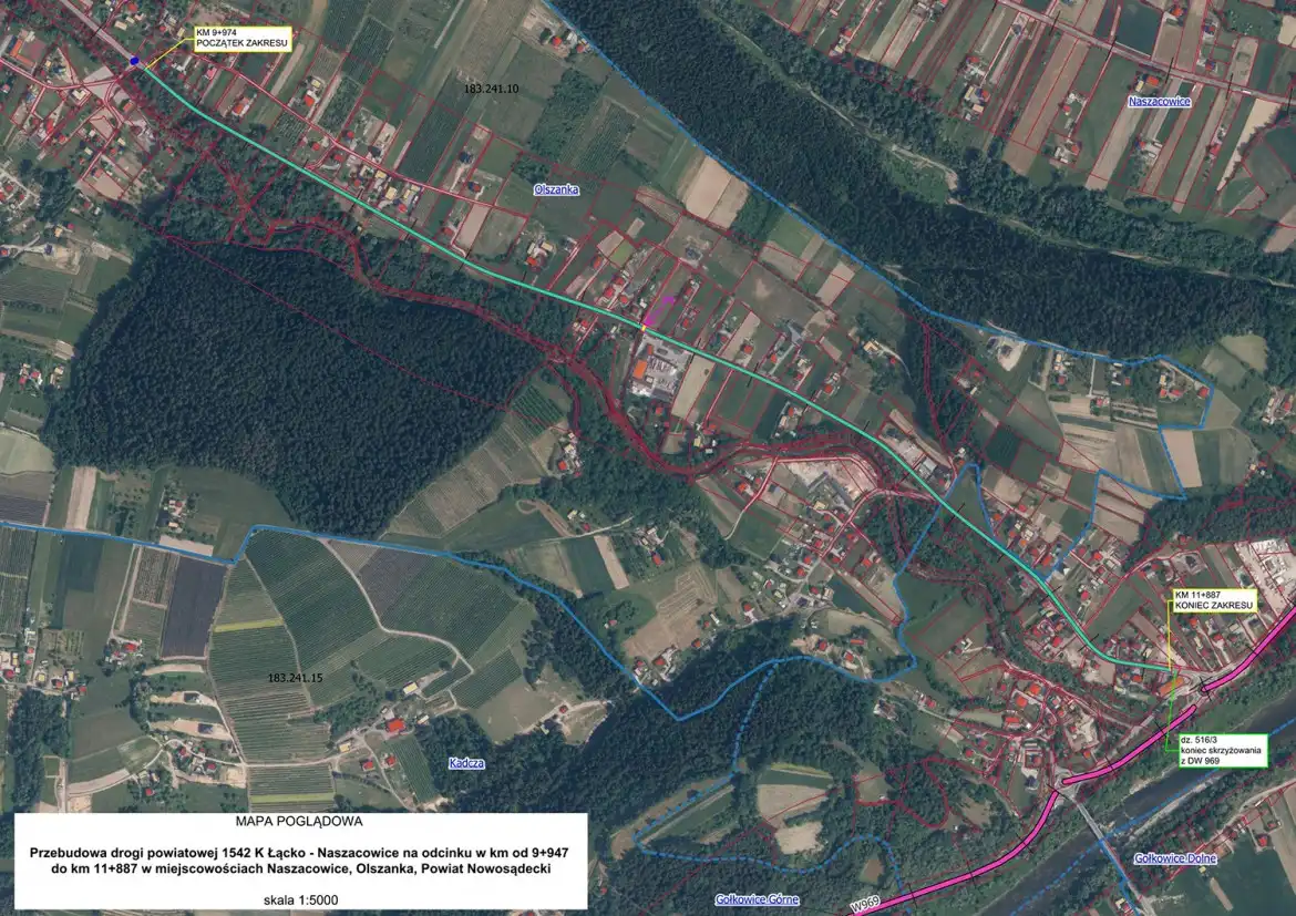 Rusza przebudowa drogi w Olszance i Naszacowicach i budowa chodnika