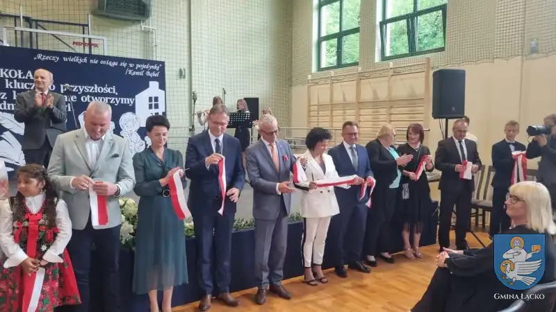 Szkoła Podstawowa w Maszkowicach ma nową salę gimnastyczną. Placówka została rozbudowana