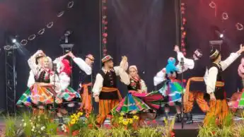 Koncert jubileuszowy Zespołu Regionalnego ”Sądeczoki” w Amfiteatrze w Parku Strzeleckim