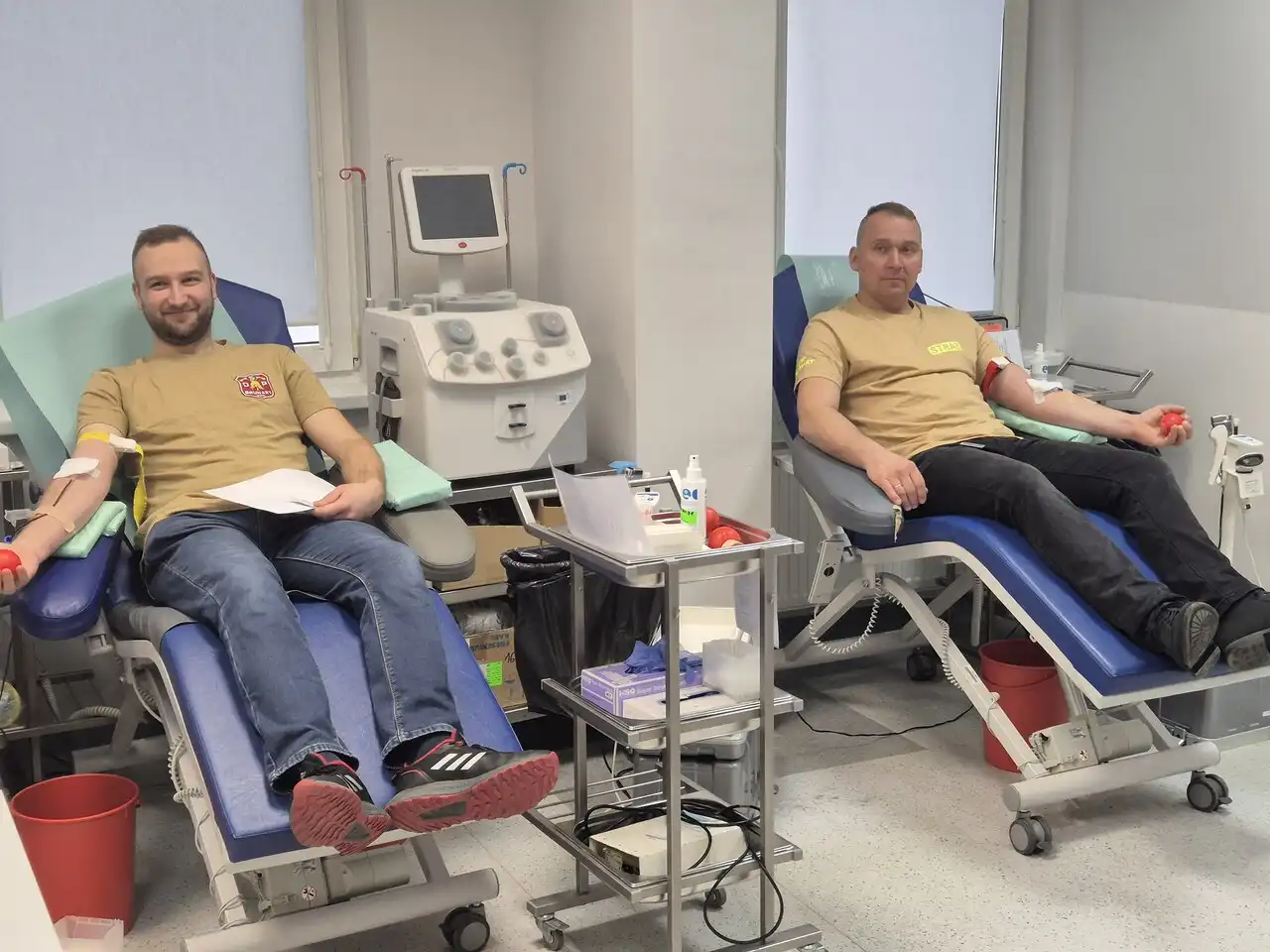Strażacy z Gorlic wsparli 33. Finał WOŚP organizując zbiórki i pokazy