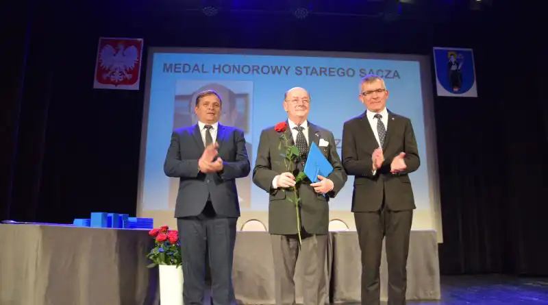 Medal Honorowy Starego Sącza dla Dr Cséby Gézy