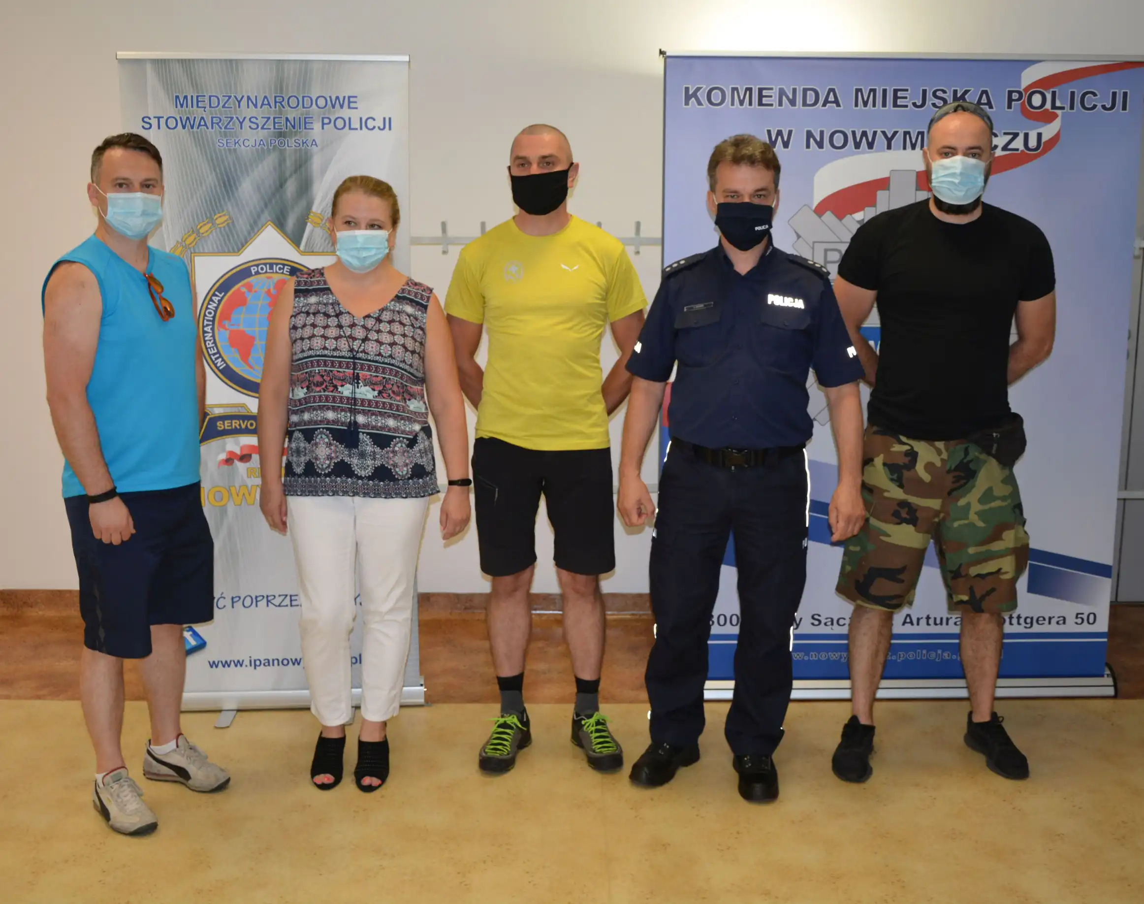 19 czerwca odbył się charytatywny pieszy rajd po Beskidzie Sądeckim. Uczestniczyli w nim Policjanci