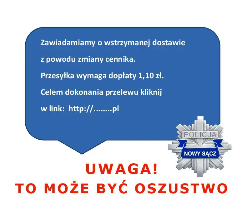 W okresie przedświątecznym uważaj na fałszywe e-maile i SMS-y