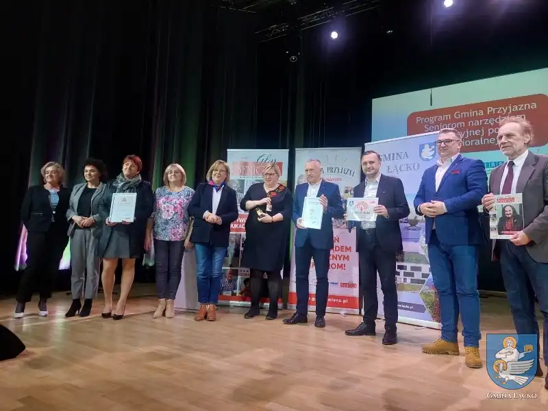 Gmina Łącko – Gminą Przyjazną Seniorom