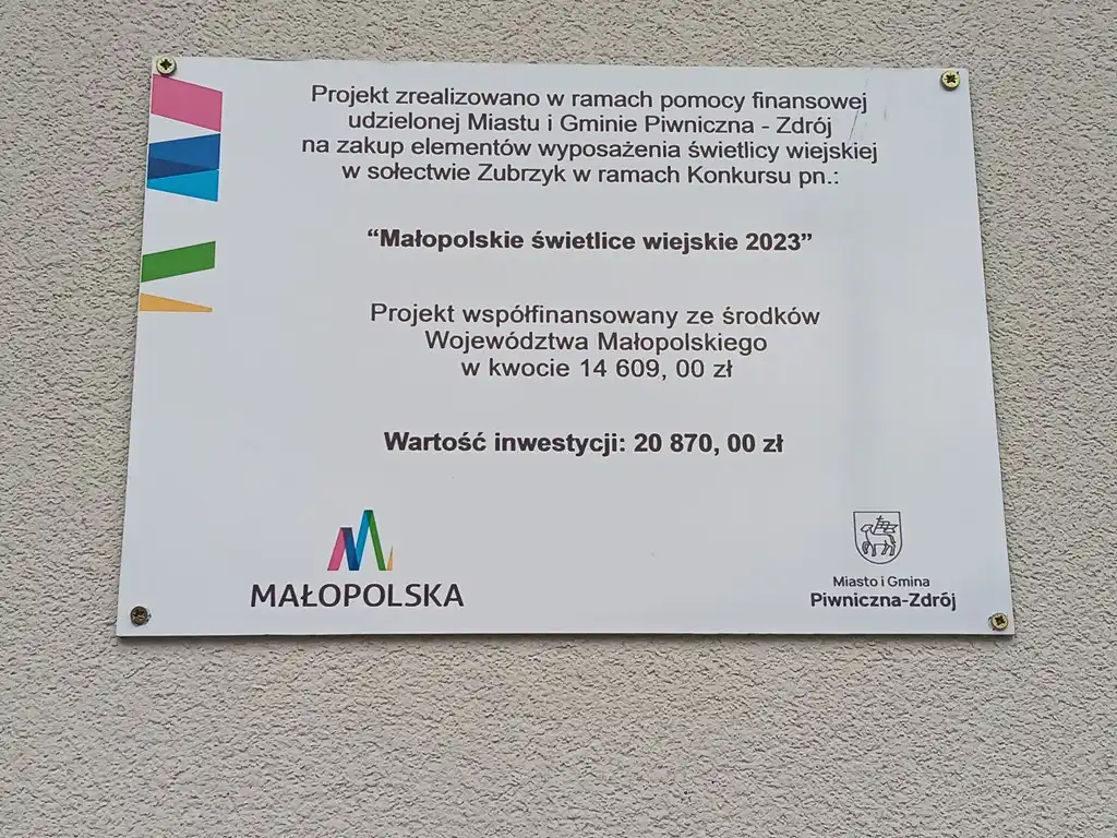 Świetlica w Zubrzyku z nowym wyposażeniem dydaktyczno-edukacyjnym