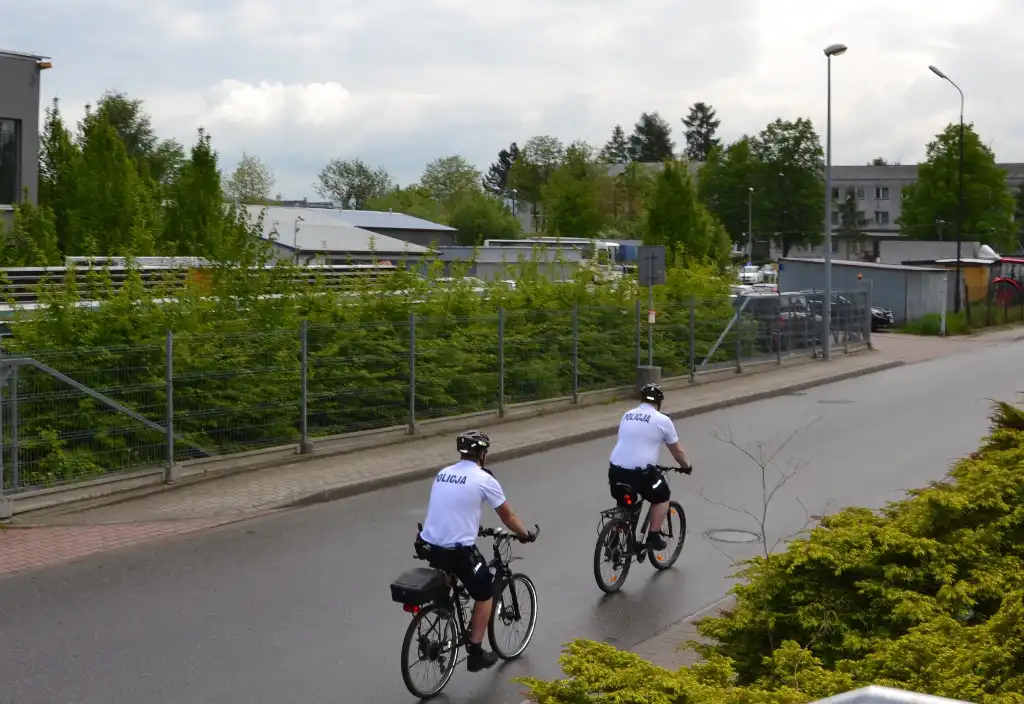 Na ulicach Nowego Sącza pojawili się policjanci na rowerach
