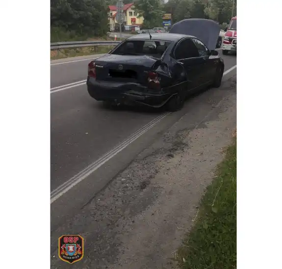 Kraksa w Łabowej. Wśród pasażerów były dzieci