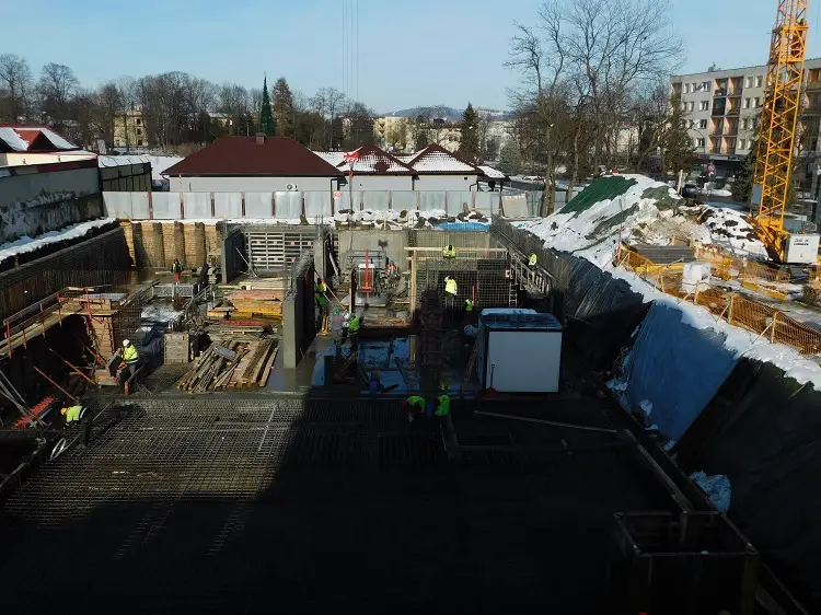 Trwają prace przy budowie Instytutu Ekonomicznego PWSZ