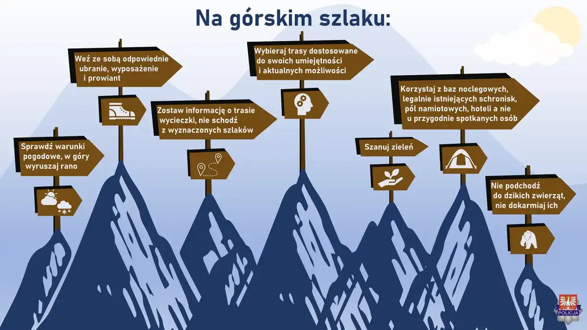Zadbaj o bezpieczeństwo podczas górskich wycieczek