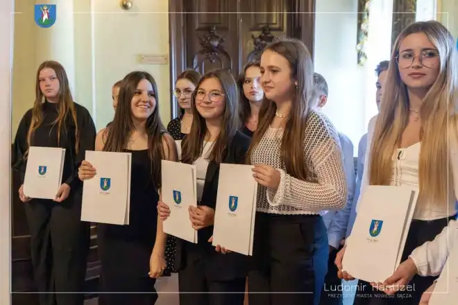 Prezydent nagrodził uczniów z nowosądeckich szkół