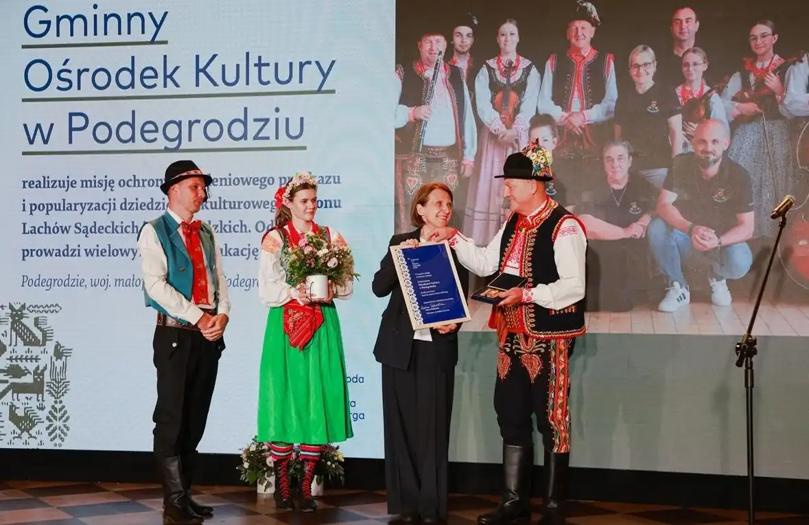 GOK w Podegrodziu z prestiżową Nagrodą im. Oskara Kolberga
